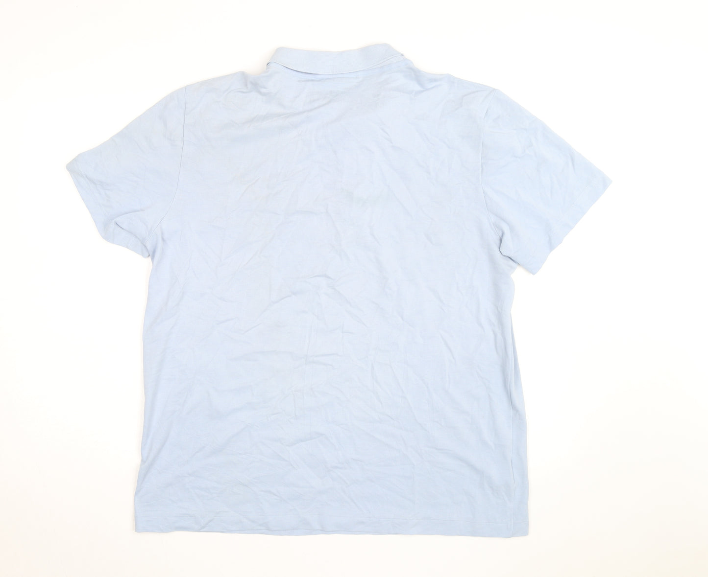 Lacoste Men's Blue Regular Fit Polo Shirt Size XL Classic Style