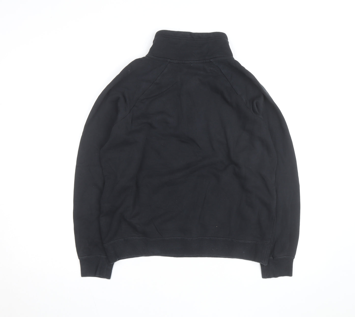 Nike Men's Black Small 1/2 Zip Fleece Sweatshirt Pullover