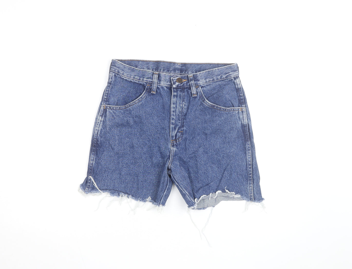 Rustler Men's Blue Denim Distressed Shorts Size 30 Regular Fit