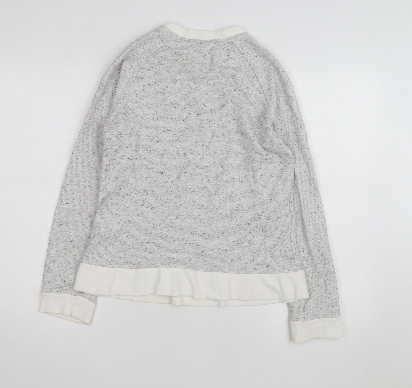 Crew Clothing Girls Grey Maison Crew Sweatshirt L Pullover Logo