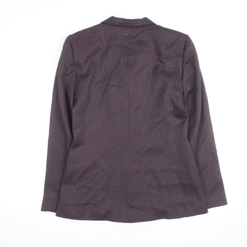 Renlyn Women’s Purple Blazer Jacket Size 6 Classic Workwear