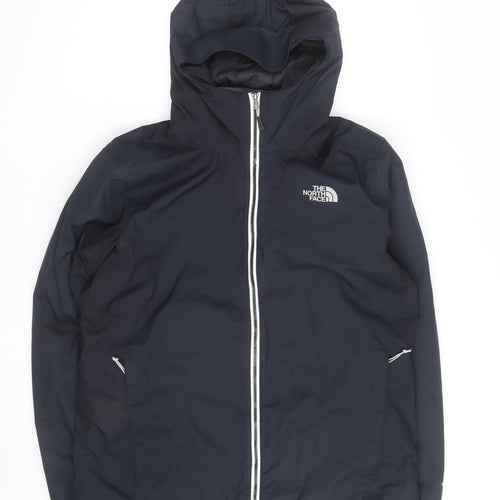 The North Face Men's Black Hooded Insulated Puffer Jacket Size L