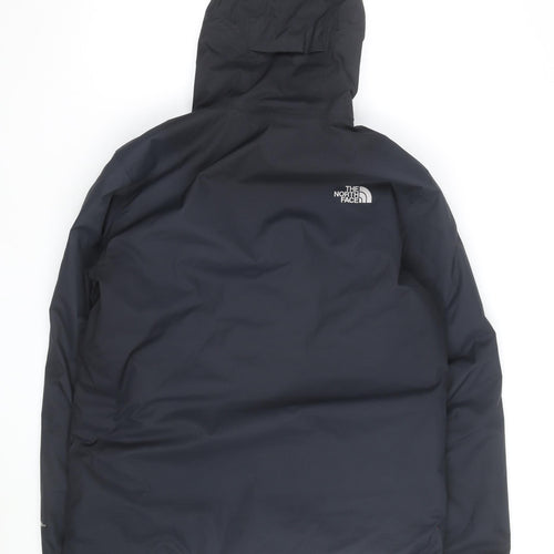 The North Face Men's Black Hooded Insulated Puffer Jacket Size L
