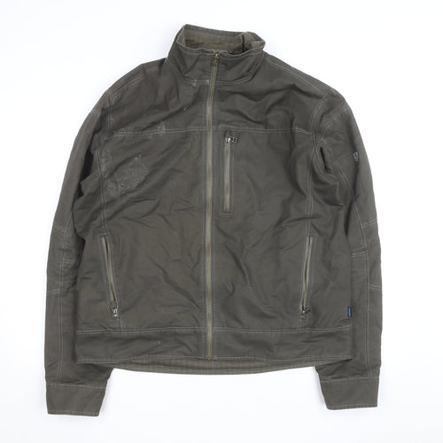 KÜHL Mens Green XL Soft Shell Outdoor Hiking Jacket