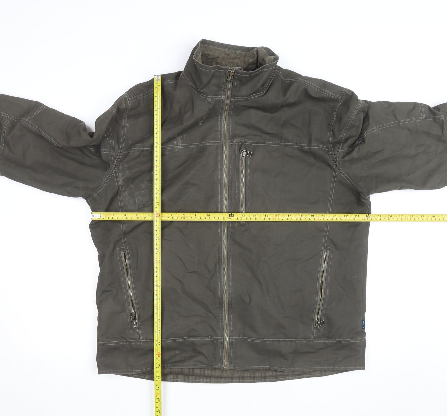 KÜHL Mens Green XL Soft Shell Outdoor Hiking Jacket