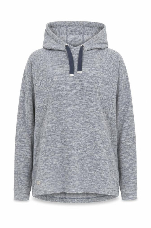 Front view of Regatta Great Outdoors Women Grey Pullover Hoodie, size L, Lightweight Casual