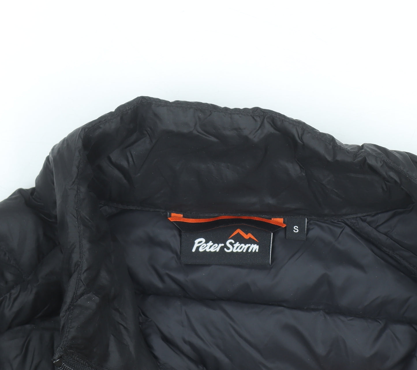 Peter Storm Men's Black Lightweight Down Puffer Jacket Size S