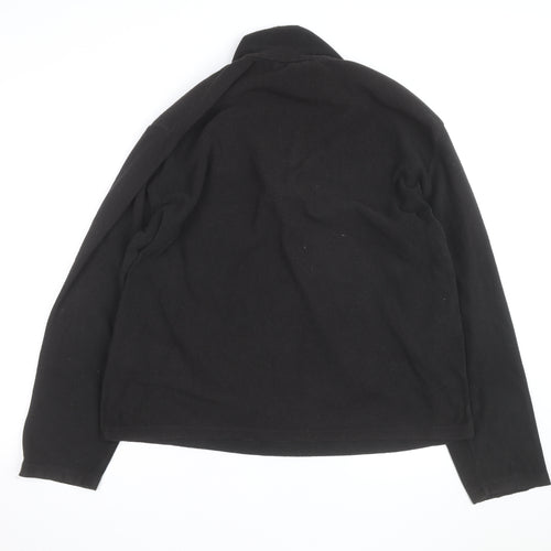 Regatta Men’s Black Fleece Pullover XL 1/4 Zip Outdoor Sweatshirt