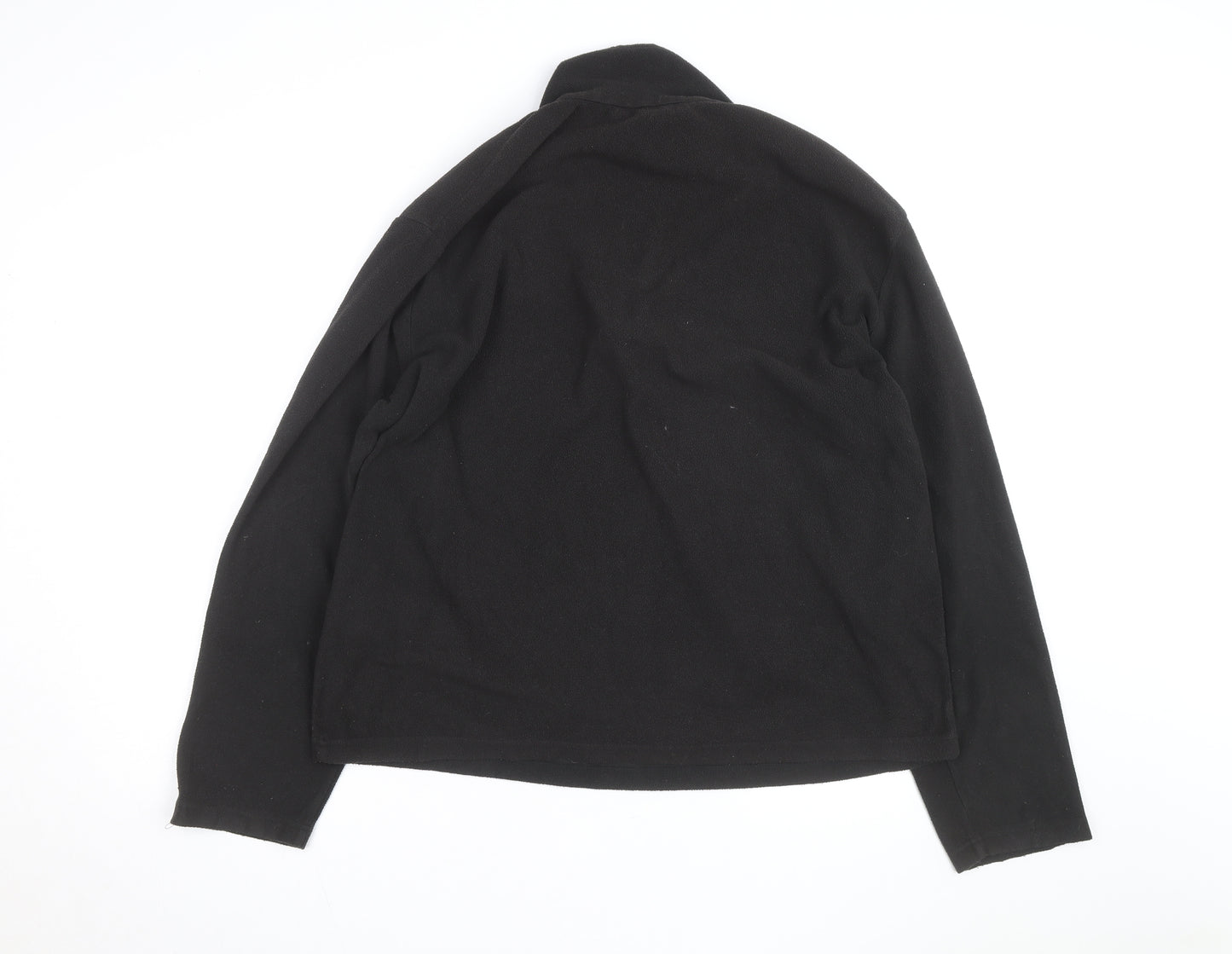 Regatta Men’s Black Fleece Pullover XL 1/4 Zip Outdoor Sweatshirt