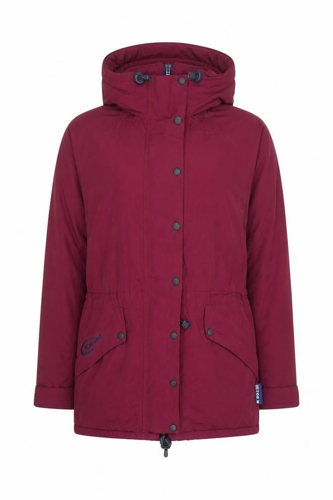 TOG 24 Women’s Red Waterproof Parka Jacket Size 12 Hooded