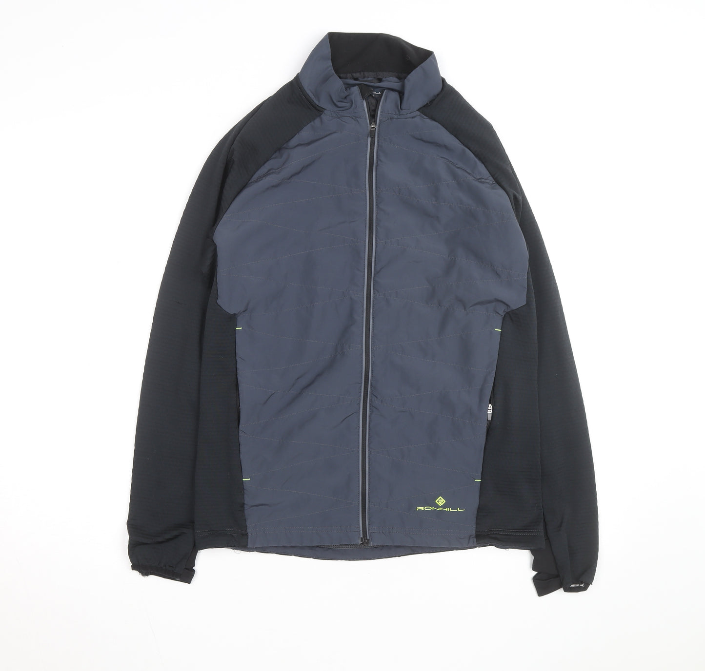 Ronhill Men's Blue Medium Athletic Lightweight Full Zip Running Jacket