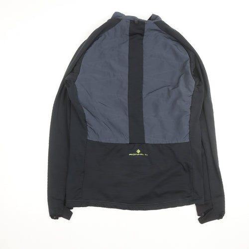 Ronhill Men's Blue Medium Athletic Lightweight Full Zip Running Jacket
