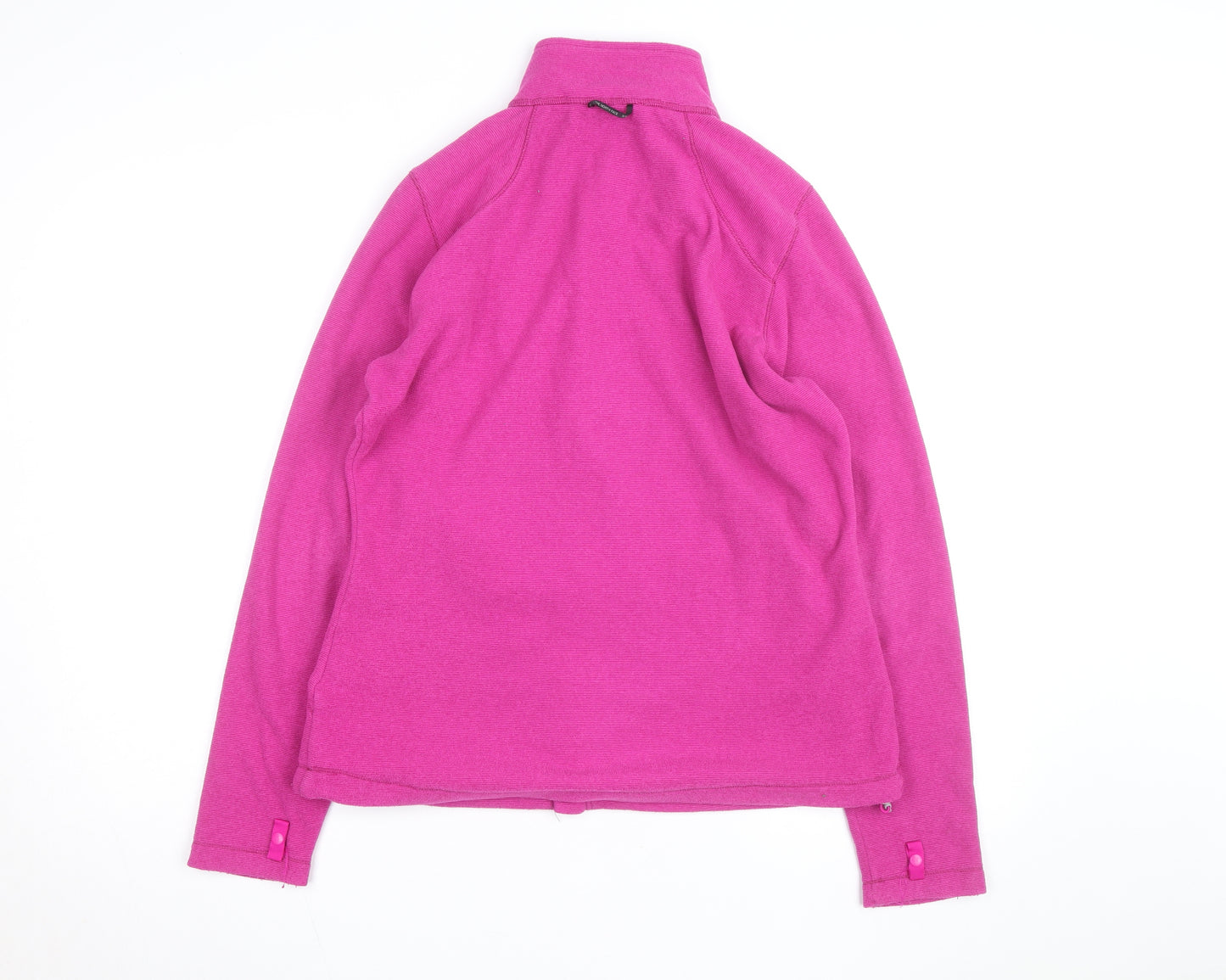 The North Face Women's Pink Fleece Full Zip Active Jacket Size L