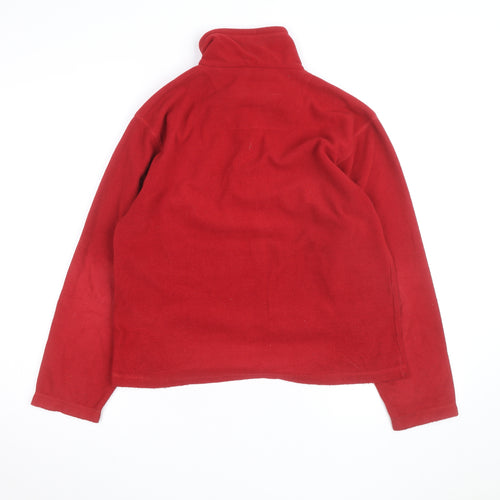 Regatta Men's Red XS Fleece 1/4 Zip Outdoor Jacket
