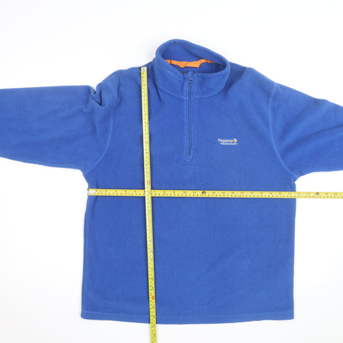 Regatta Men's Blue Fleece 1/2 Zip Pullover Sweatshirt XL