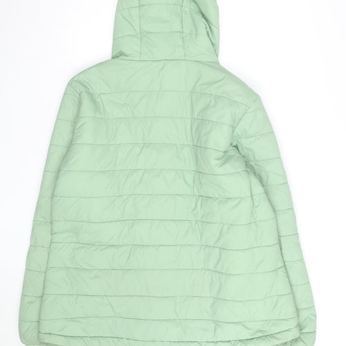 Peter Storm Women's Green Hooded Puffer Jacket Size 18