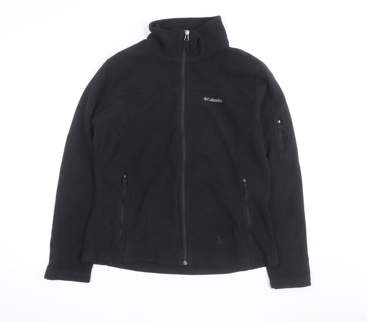 Columbia Men's Black Fleece Full Zip Windbreaker Jacket L