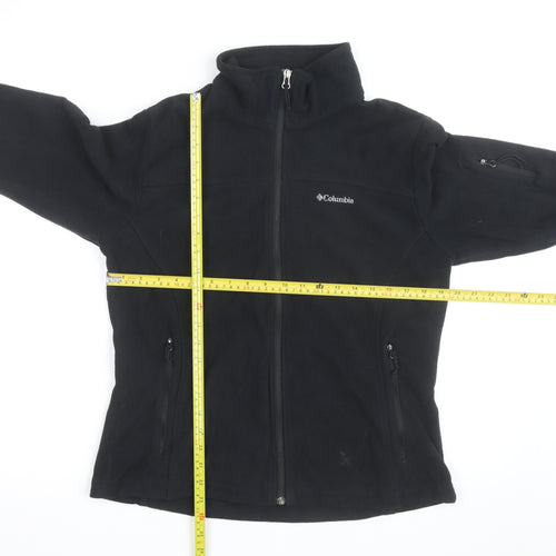 Columbia Men's Black Fleece Full Zip Windbreaker Jacket L
