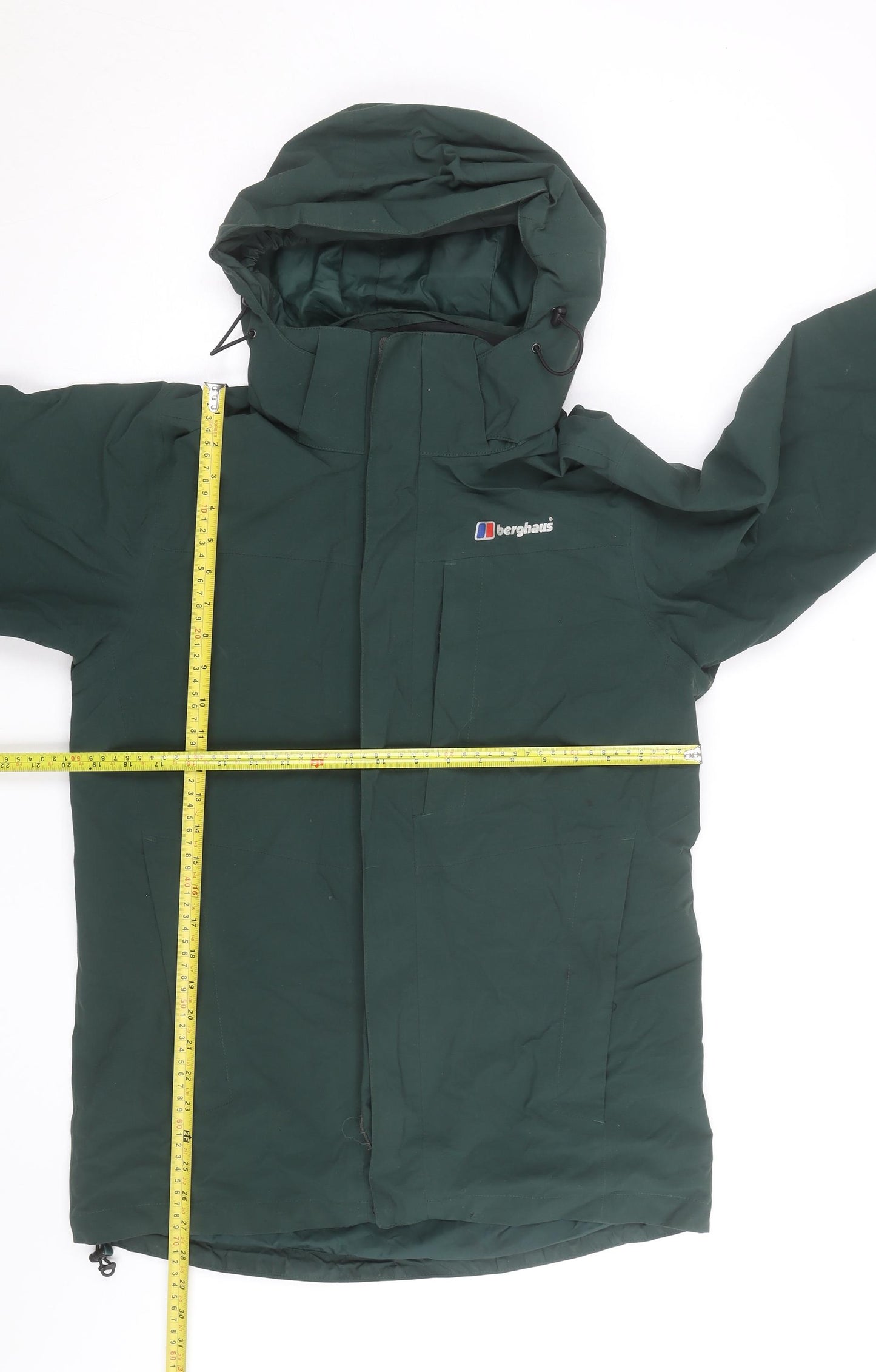 Berghaus Men's Green Small Waterproof Hooded Outdoor Jacket