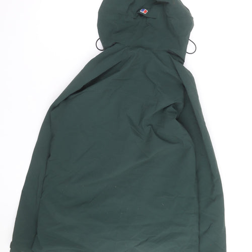 Berghaus Men's Green Small Waterproof Hooded Outdoor Jacket