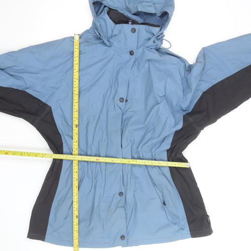 Regatta Men's Blue Waterproof Hooded Parka Jacket Size M
