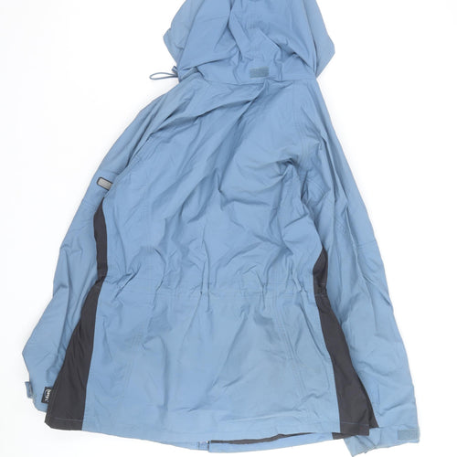 Regatta Men's Blue Waterproof Hooded Parka Jacket Size M