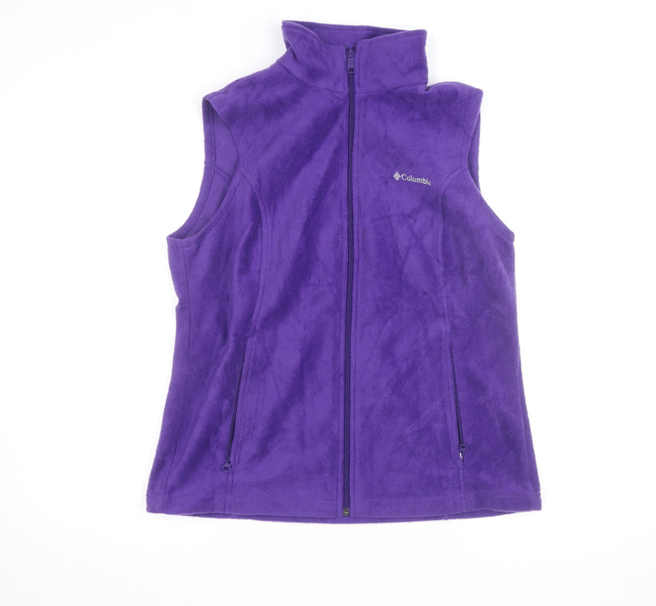 Columbia Unisex Adults Purple Fleece Bodywarmer Gilet Size L