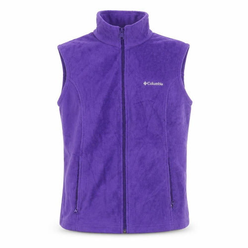 Columbia Unisex Adults Purple Fleece Bodywarmer Gilet Size L