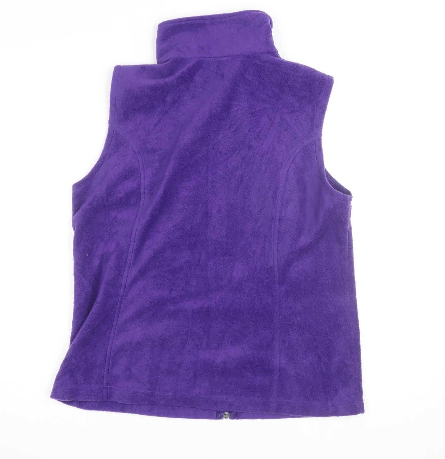 Columbia Unisex Adults Purple Fleece Bodywarmer Gilet Size L