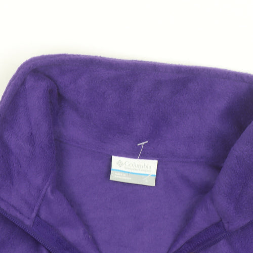 Columbia Unisex Adults Purple Fleece Bodywarmer Gilet Size L