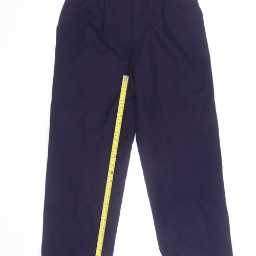 David Brooks Ltd Women’s Blue Wool Pleated Classic Trousers Size 10