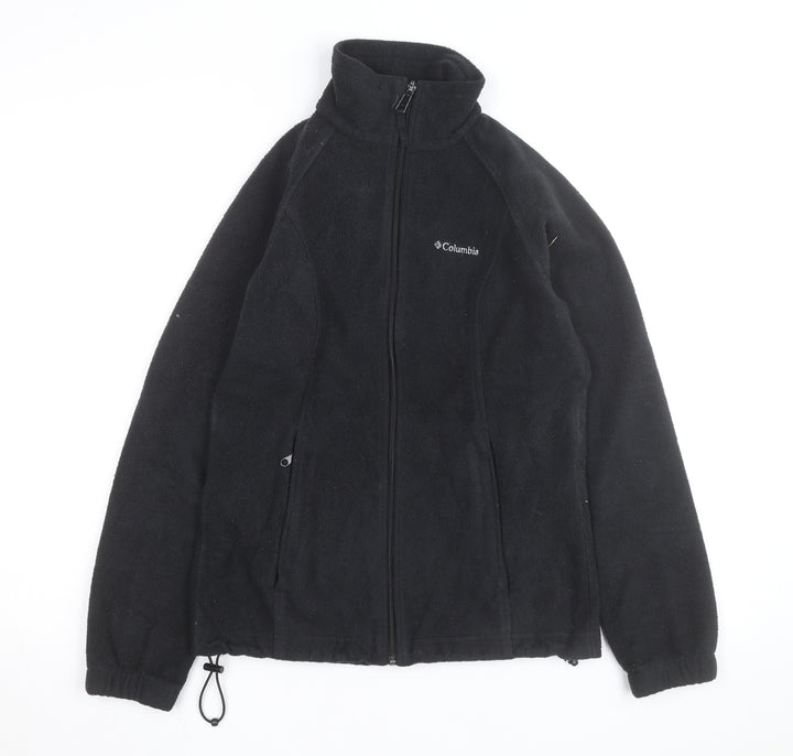 Columbia Men's Black Fleece Full Zip Basic Jacket Size S