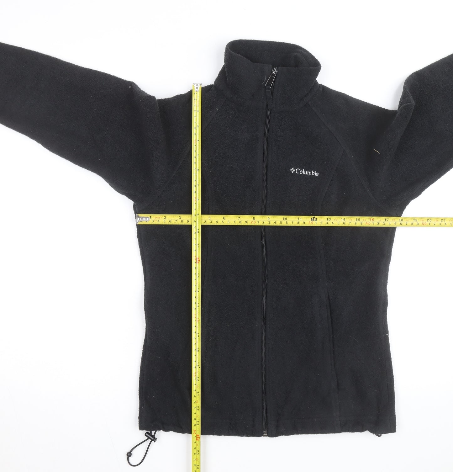 Columbia Men's Black Fleece Full Zip Basic Jacket Size S