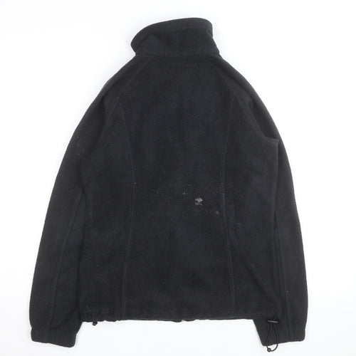 Columbia Men's Black Fleece Full Zip Basic Jacket Size S