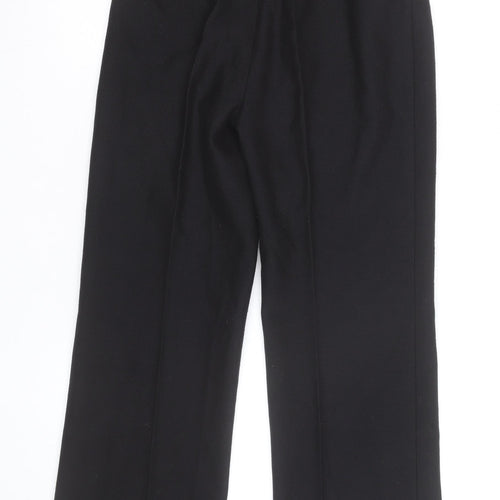 Lady Brax Black Dress Pants Unisex Adults M Regular Fit Straight Leg Trousers