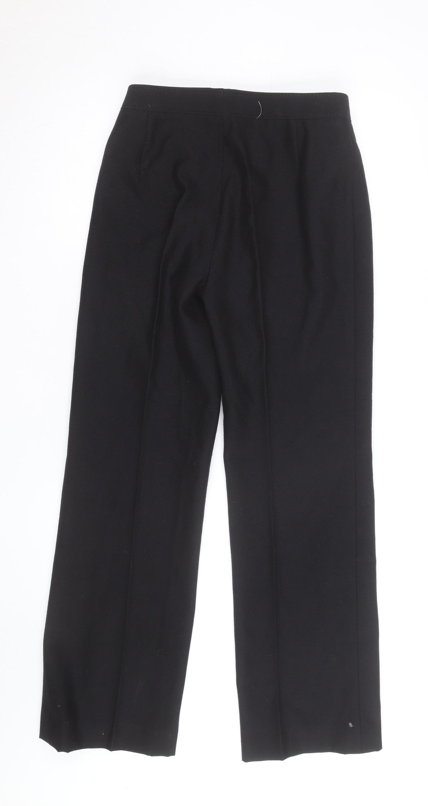 Lady Brax Black Dress Pants Unisex Adults M Regular Fit Straight Leg Trousers