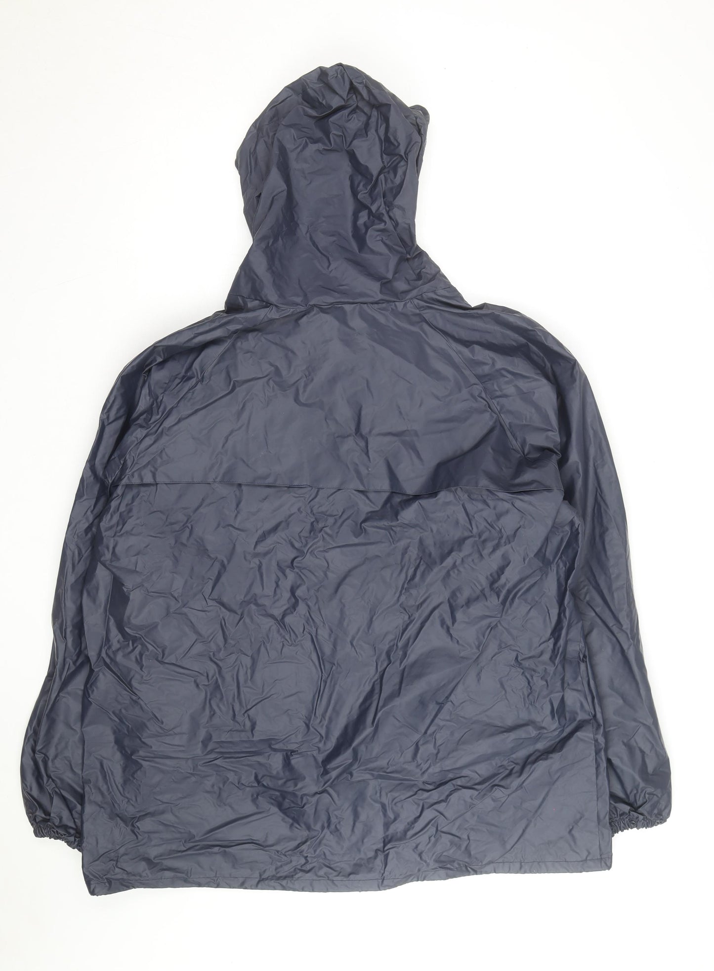 Army & Navy Mens Blue XL Waterproof Hooded Rain Jacket
