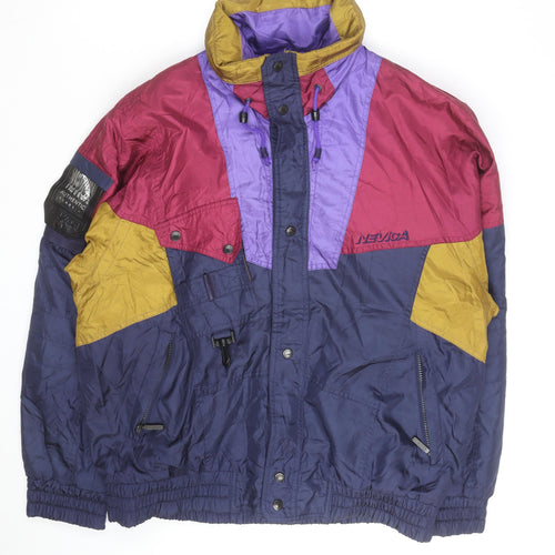 Nevica Mens Multicoloured M 90s Retro Ski Jacket Waterproof Lined