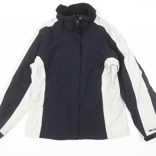 Quest Women's Black & White Ski Jacket Waterproof M