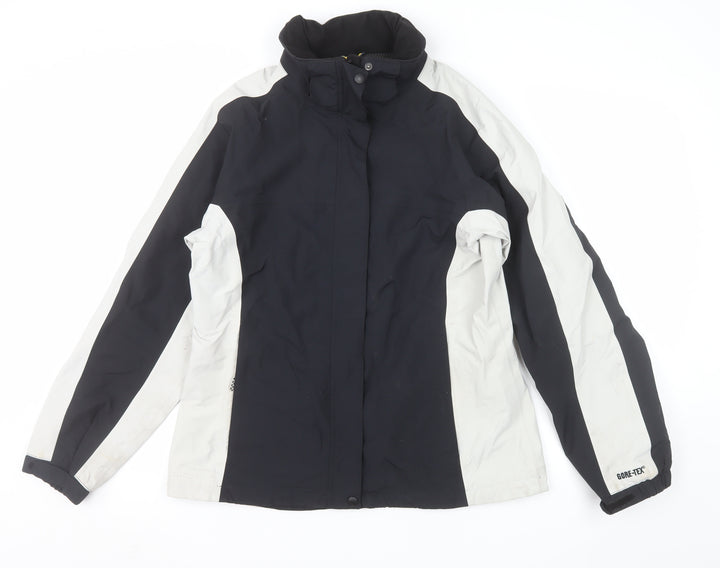 Quest Women's Black & White Ski Jacket Waterproof M