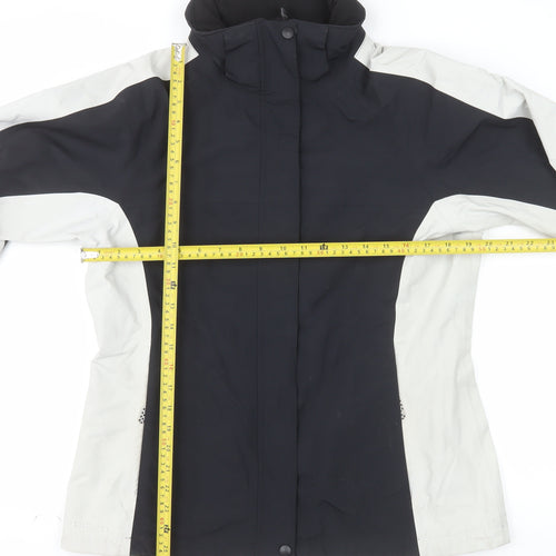 Quest Women's Black & White Ski Jacket Waterproof M