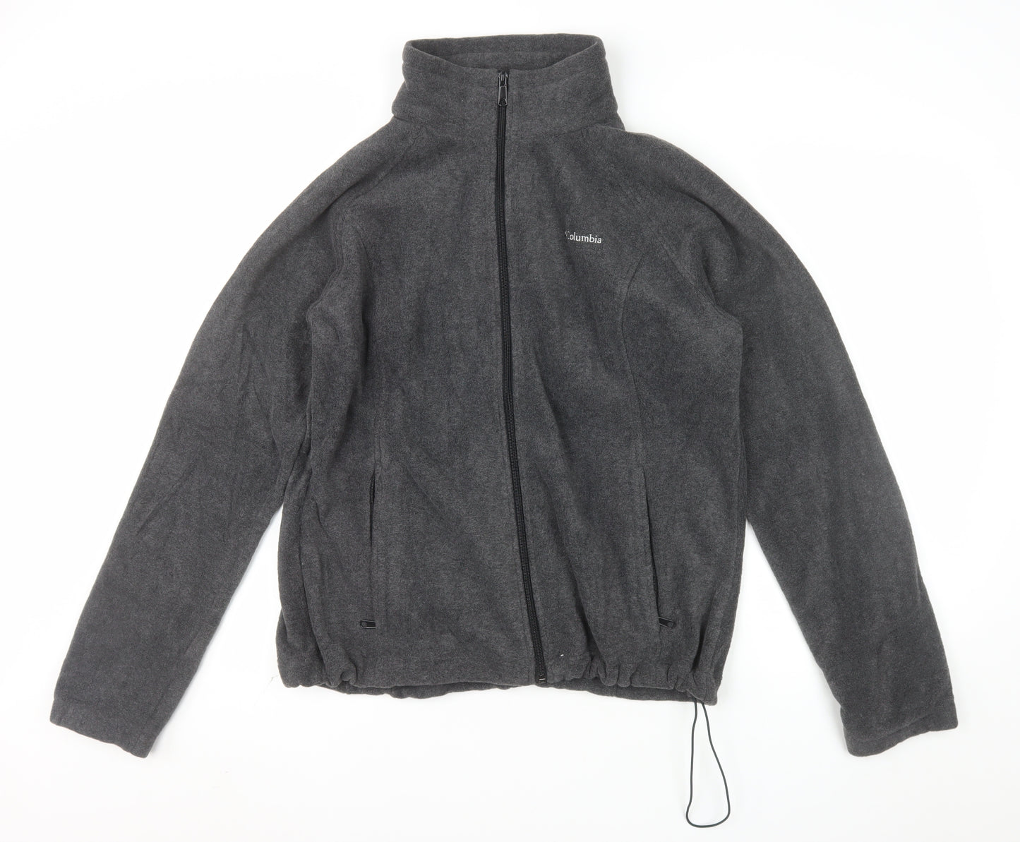 Columbia Mens Grey XL Fleece Full Zip Outdoor Jacket