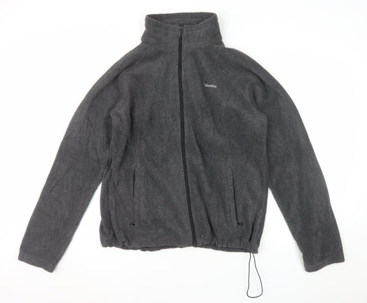 Columbia Mens Grey XL Fleece Full Zip Outdoor Jacket