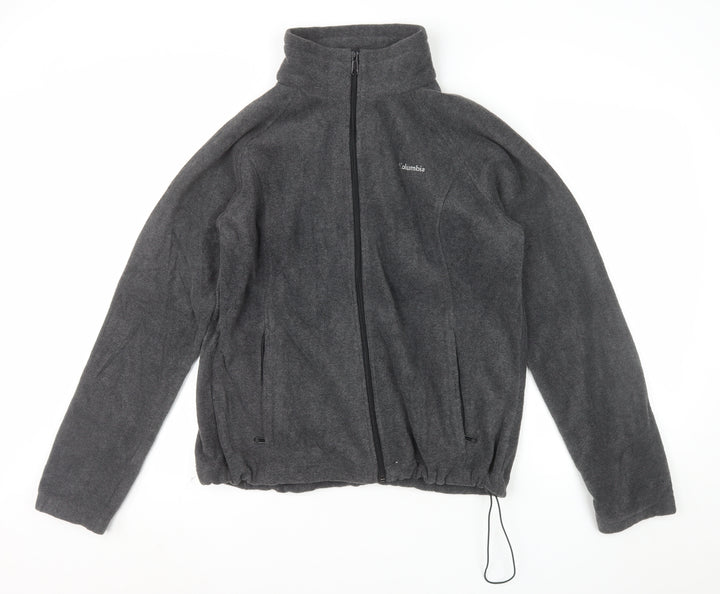 Columbia Mens Grey XL Fleece Full Zip Outdoor Jacket
