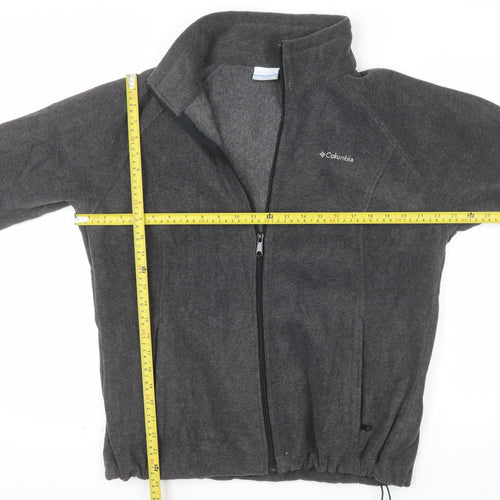 Columbia Mens Grey XL Fleece Full Zip Outdoor Jacket