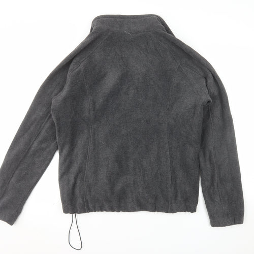 Columbia Mens Grey XL Fleece Full Zip Outdoor Jacket