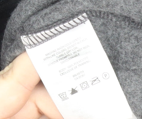 Columbia Mens Grey XL Fleece Full Zip Outdoor Jacket