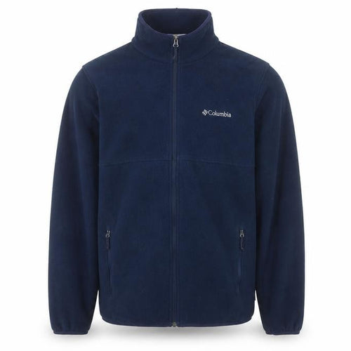 Columbia Men's Blue Fleece Full Zip Outdoor Jacket Size S