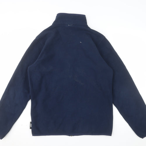Columbia Men's Blue Fleece Full Zip Outdoor Jacket Size S