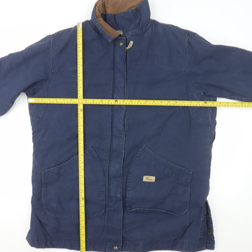 Berne Apparel Women’s Navy Mid-Length Work Jacket Size L (14-16)
